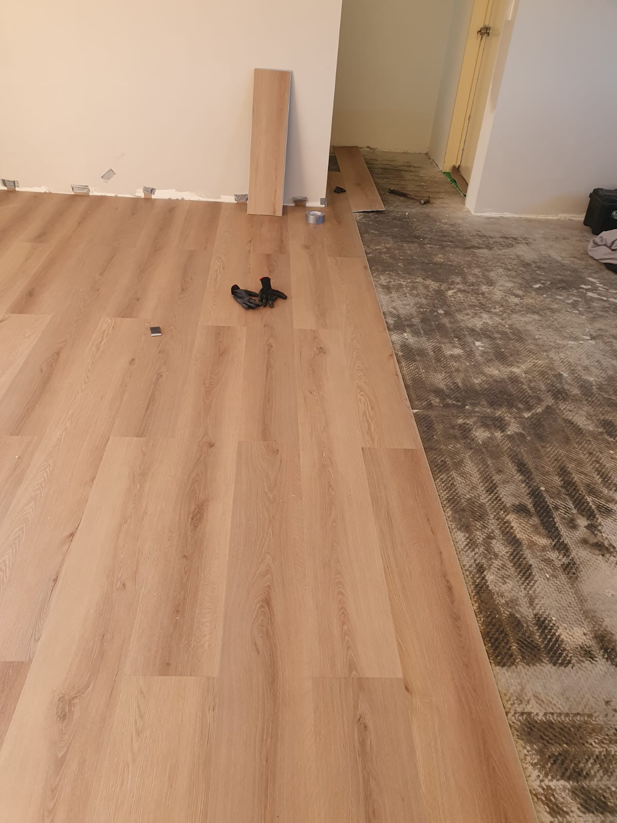 Vinyl Installation Process